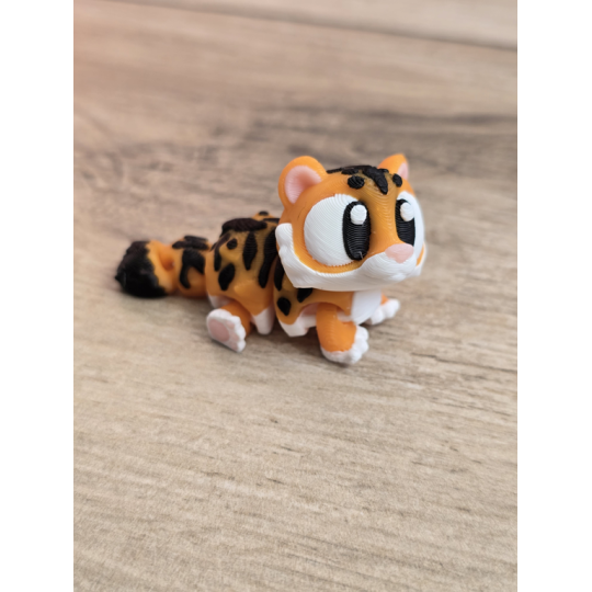 Mini Figurka Tygryska 3d - Druk3d fidget mixGadzet
