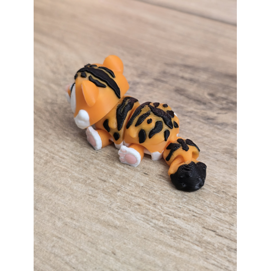 Mini Figurka Tygryska 3d - Druk3d fidget mixGadzet