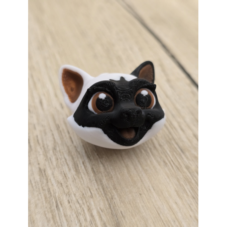 Śłodki Kociak Brelok i Magnes 2w1 3D - Brelok Druk3d fidget Keychain