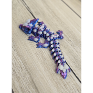 Wolf DragonCrystal 16cm - Ruchomy Świecący w Nocy - Druk 3D mixGadzet