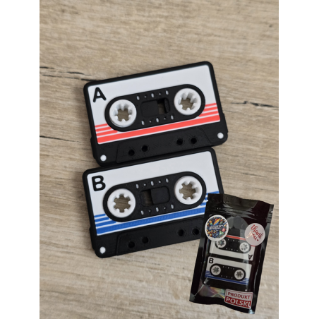 Magnetyczny Suwak Kasety Magnetofonowe 3d - Fidget Toys Druk3d mixGadzet