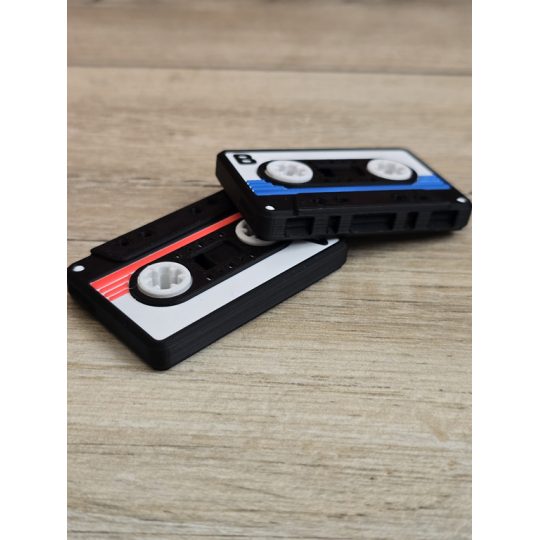 Magnetyczny Suwak Kasety Magnetofonowe 3d - Fidget Toys Druk3d mixGadzet