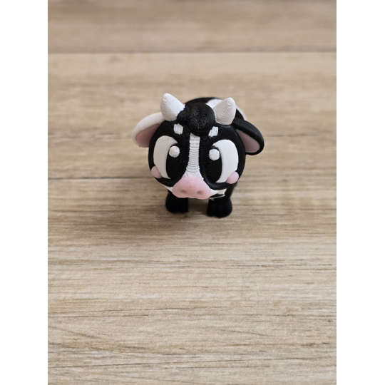 Mini Figurka Krowy Mućka 3d - Druk3d fidget mixGadzet