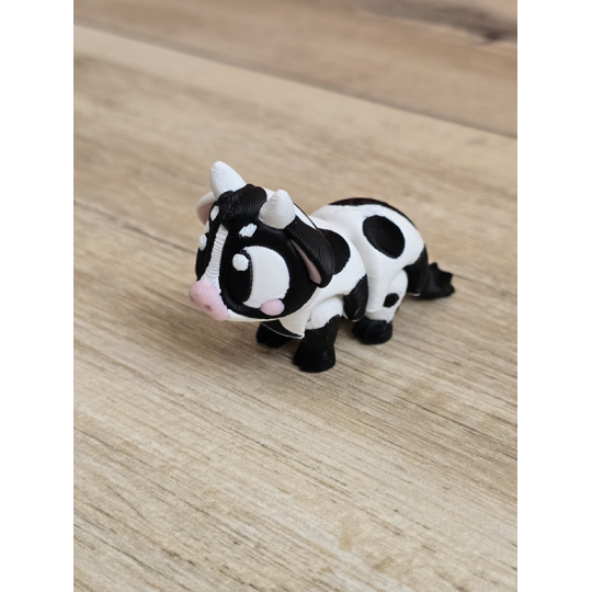 Mini Figurka Krowy Mućka 3d - Druk3d fidget mixGadzet