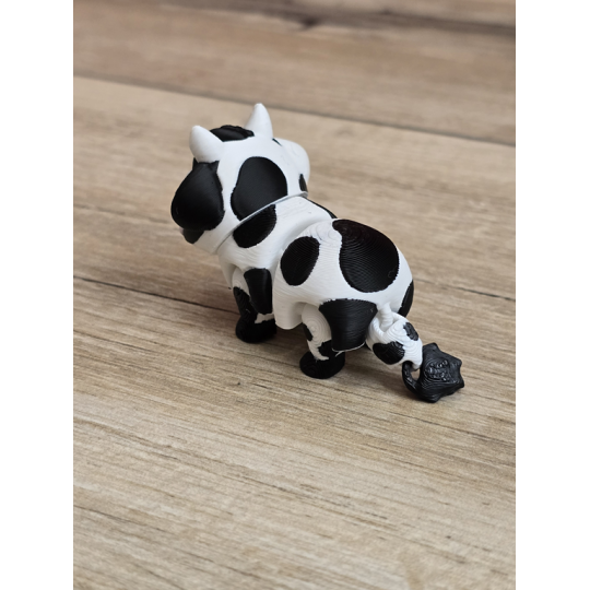 Mini Figurka Krowy Mućka 3d - Druk3d fidget mixGadzet