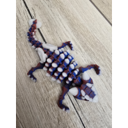 Ankylozaur 13cm Świecący w Nocy na Niebiesko Druk3d mixGadzet