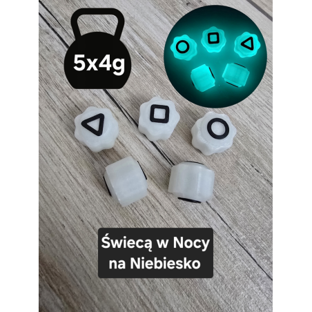 Kości Koreanskiej Gry GONGGI GONGI SQUID GAME - Druk3d 5x4g Ciężkie