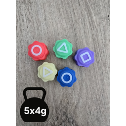 Kości Koreanskiej Gry GONGGI GONGI SQUID GAME - Druk3d 5x4g Ciężkie