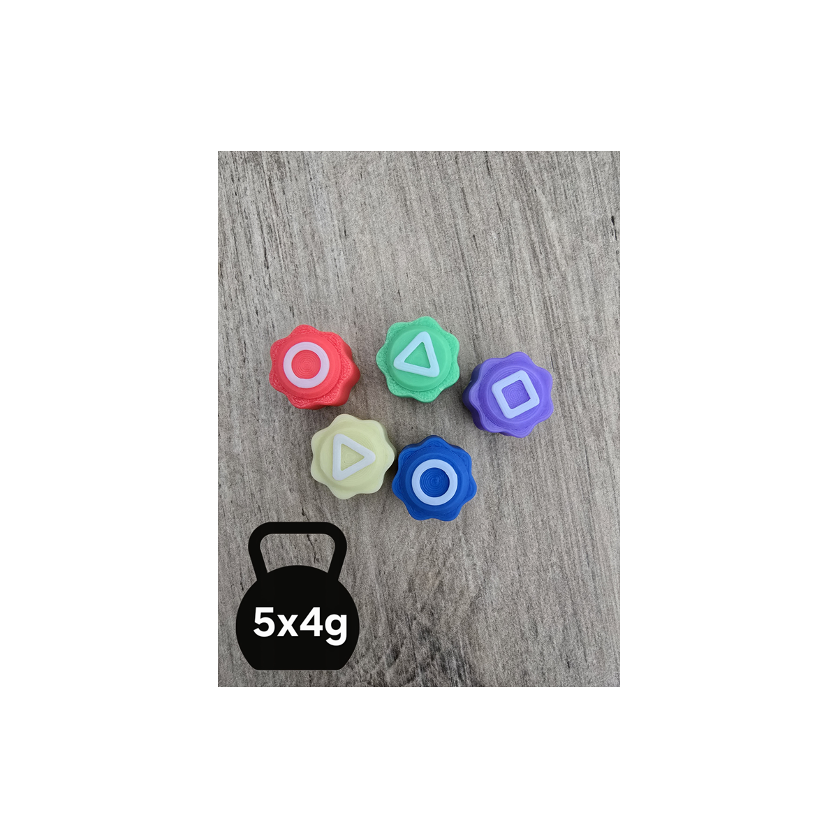 Kości Koreanskiej Gry GONGGI GONGI SQUID GAME - Druk3d 5x4g Ciężkie