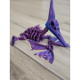 Imponujący Szkielet Pteranodona - Kolekcjonerski Model - Dwukolorowy Druk3D