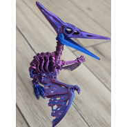 Imponujący Szkielet Pteranodona - Kolekcjonerski Model - Dwukolorowy Druk3D