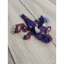 Figurka Smoka 3D Świecąca w Ciemności na Niebiesko - Druk 3D mixGadzet