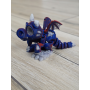 Figurka Smoka 3D Świecąca w Ciemności na Niebiesko - Druk 3D mixGadzet