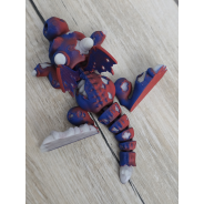 Figurka Smoka 3D Świecąca w Ciemności na Niebiesko - Druk 3D mixGadzet
