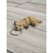 Wesoła Wydra - Brelok do Kluczy 3D - Brelok Druk3d fidget Keychain
