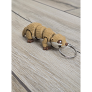 Wesoła Wydra - Brelok do Kluczy 3D - Brelok Druk3d fidget Keychain