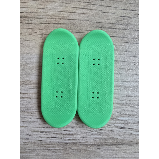 Magnetyczny Suwak Mini Deskorolki zielony 3d - Fidget Toys Druk3d mixGadzet