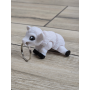 Biała Owieczka - Brelok do Kluczy 3D - Brelok Druk3d fidget Keychain