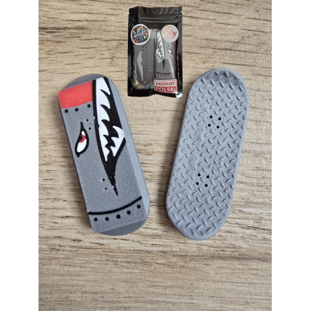 Magnetyczny Suwak Mini Deskorolki Rekin 3D - Fidget Toys Druk3d mixGadzet