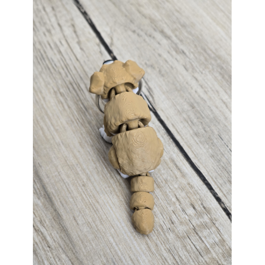 Figlarny Breloczek Pies - 3D - Brelok Druk3d fidget Keychain