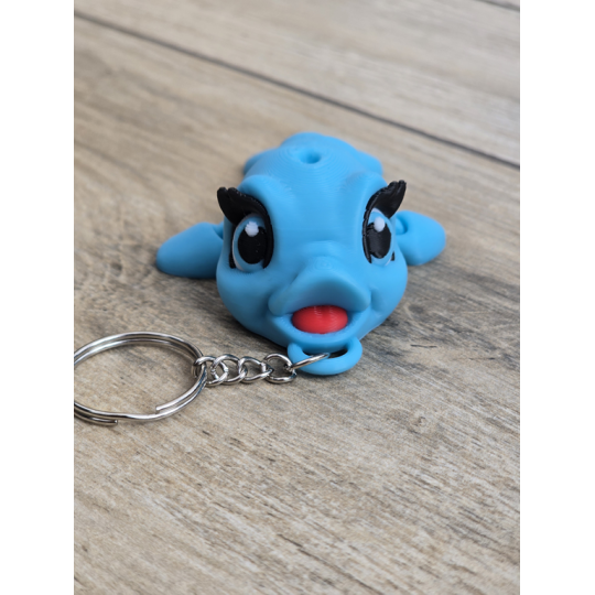 Brelok Delfin - Morski Przyjaciel 3d - Druk3d fidget Keychain mixGadzet