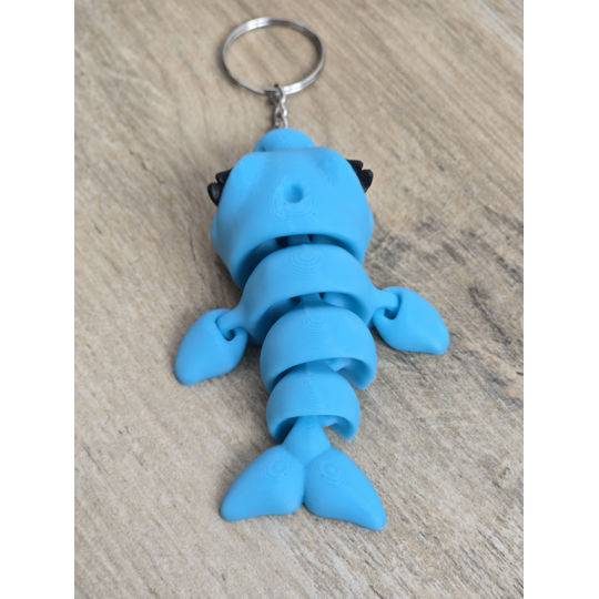 Brelok Delfin - Morski Przyjaciel 3d - Druk3d fidget Keychain mixGadzet