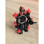 Breloczek Żywiołaka Ciemna Strona Mocy Czerwony 3D - Brelok Druk3d fidget