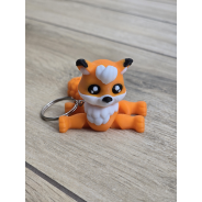 Ruchomy Lisek - Brelok 3d - Druk3d fidget Keychain mixGadzet