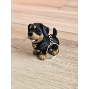 Breloczek Mały Rottweiler 3D - Brelok Druk3d fidget Keychain mixGadzet