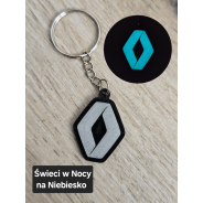 Breloczek Renault - Świeci w Nocy! 3d - Druk3d fidget Keychain mixGadzet