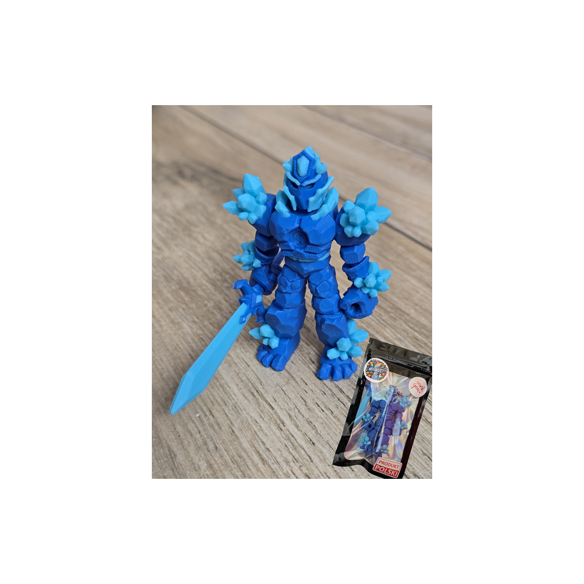Figurka Żywiołaka Strażnika Mocy Wody 3d - Druk3d fidget mixGadzet