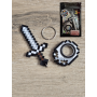 Żelazny Zestaw KeySpinner + Miecz Minecraft - Brelok Druk3d fidget