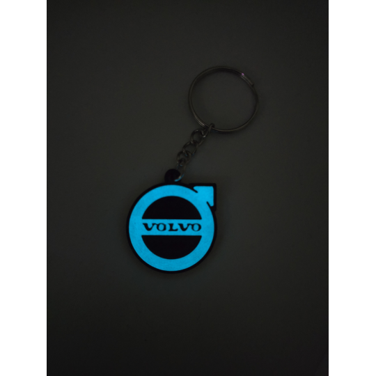 Breloczek Volvo - Świeci w Nocy! 3d - Druk3d fidget Keychain mixGadzet