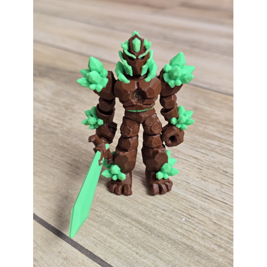 Figurka Żywiołaka Strażnika Mocy Ziemi 3d - Druk3d fidget mixGadzet