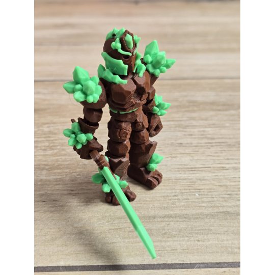 Figurka Żywiołaka Strażnika Mocy Ziemi 3d - Druk3d fidget mixGadzet