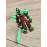 Figurka Żywiołaka Strażnika Mocy Ziemi 3d - Druk3d fidget mixGadzet