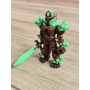 Breloczek Żywiołaka Strażnika Mocy Ziemi 3D - Brelok Druk3d fidget Keychain