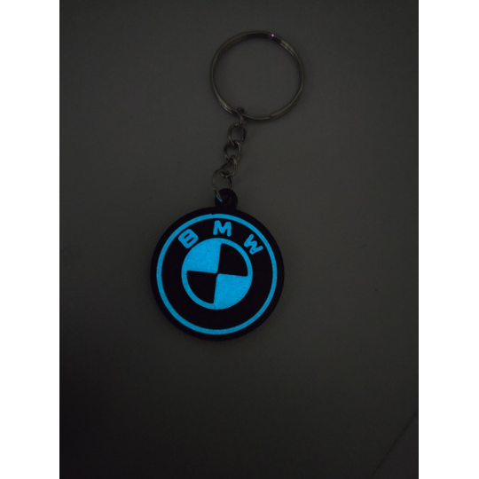 Breloczek BMW - Świeci w Nocy! 3d - Druk3d fidget Keychain mixGadzet