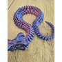 Szkielet Kobry 3D aż 36cm - Dwukolorowy Druk 3D