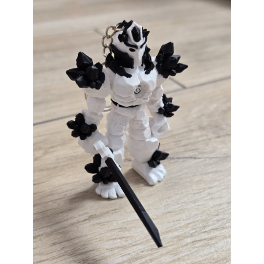 Breloczek Żywiołaka Strażnika Mocy Powietrza 3D - Druk3d fidget Keychain