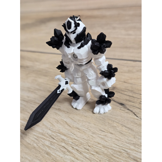 Breloczek Żywiołaka Strażnika Mocy Powietrza 3D - Druk3d fidget Keychain