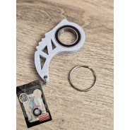 Keyspinner Marmurowy - Brelok Druk3d KeyRambit KeyFlipper fidget mixGadzet