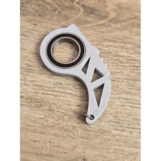Keyspinner Marmurowy - Brelok Druk3d KeyRambit KeyFlipper fidget mixGadzet