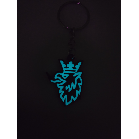 Breloczek Scania - Świeci w Nocy! 3d - Druk3d fidget Keychain mixGadzet