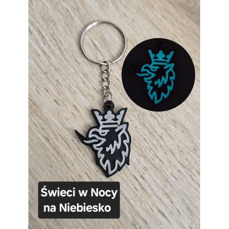 Breloczek Scania - Świeci w Nocy! 3d - Druk3d fidget Keychain mixGadzet
