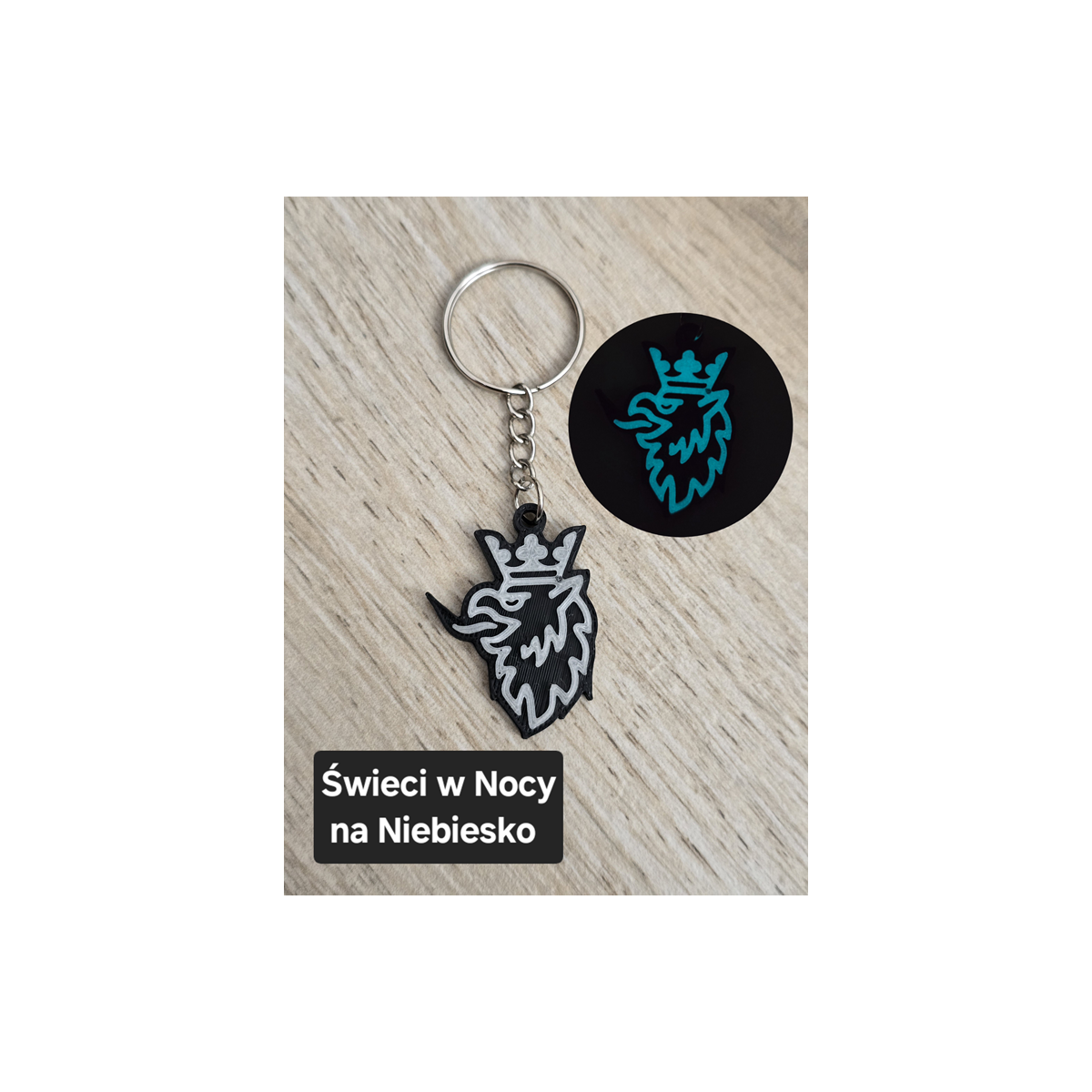 Breloczek Scania - Świeci w Nocy! 3d - Druk3d fidget Keychain mixGadzet