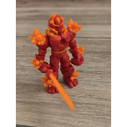 Figurka Żywiołaka Strażnika Mocy Ognia 3d - Druk3d fidget mixGadzet