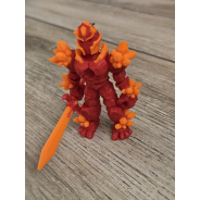 Breloczek Żywiołaka Strażnika Mocy Ognia 3D - Brelok Druk3d fidget Keychain