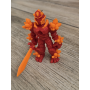 Breloczek Żywiołaka Strażnika Mocy Ognia 3D - Brelok Druk3d fidget Keychain