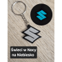 Breloczek Suzuki - Świeci w Nocy! 3d - Druk3d fidget Keychain mixGadzet